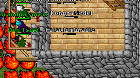 Falco lombradie on screen