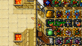 Eye Tiger on screen