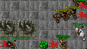 Fire-Ra on screen