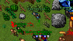 Exe terror on screen