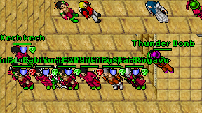 Thunder Bonb on screen