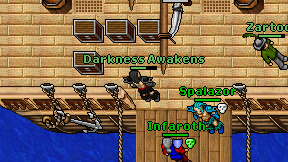 Darkness Awakens on screen