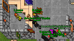 Rater on screen
