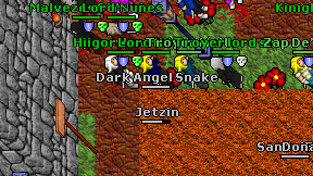 Dark Angel Snake on screen