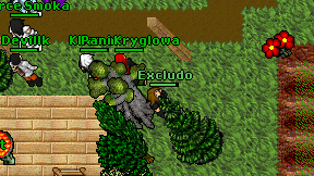 Excludo on screen