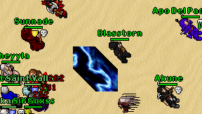 Blasstorn on screen