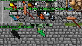 Ninjageting on screen
