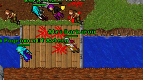 Atro Darkaron on screen