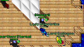 Lady Bowstrike on screen