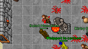 Saint Munchies on screen