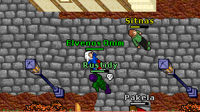 Elvenos Onim on screen
