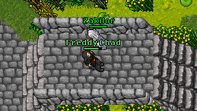 Freddy Chad on screen