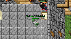 Toxic Canon on screen