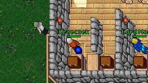 Krzeczek on screen