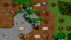 Iron Hellfire on screen
