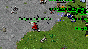 Knight da Muleta on screen