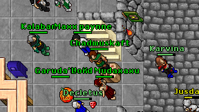 Chadmuskaft on screen