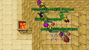 Skull Templar on screen