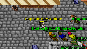 Captain Skywalker on screen