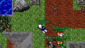 Hadux on screen