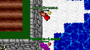 Lady Dreena on screen