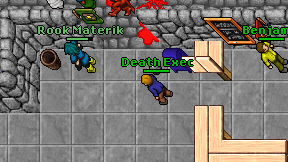 Death Exec on screen