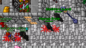 Myrus Ryle on screen