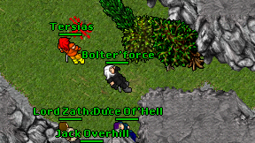 Bolter'force on screen