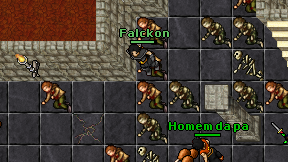 Falckon on screen