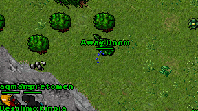 Away Doom on screen