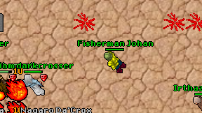 Fisherman Johan on screen