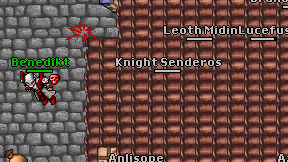 Knight Senderos on screen