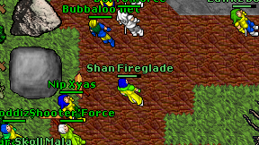 Shan Fireglade on screen