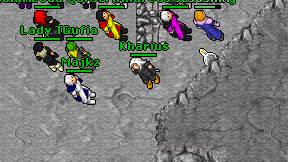 Kharius on screen