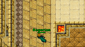 Regorian on screen