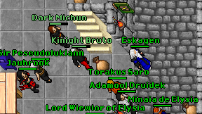 Dark Michun on screen