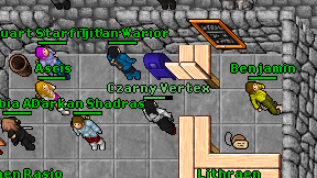 Czarny Vertex on screen