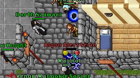 Algon Alersterio on screen