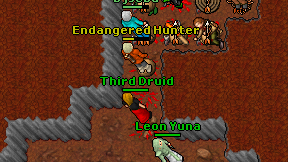 Third Druid on screen