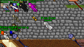 Pan Dav on screen
