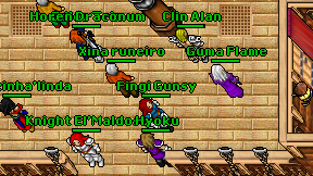 Fingi Gunsy on screen