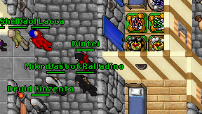 Dintei on screen