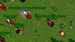 Heartbroken Hero on screen