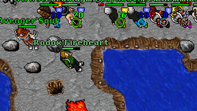 Rodox'Fireheart on screen