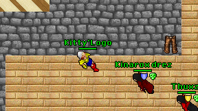 Kitty'Logo on screen