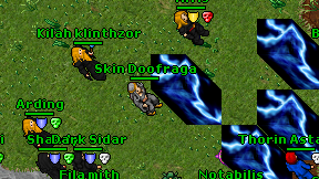 Skin Doofraga on screen