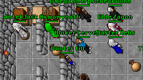 Hunter fill on screen