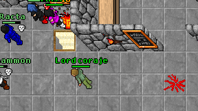 Lord coraje on screen
