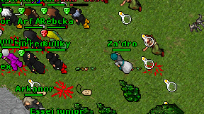 Za'dro on screen