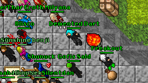 Demented Dart on screen